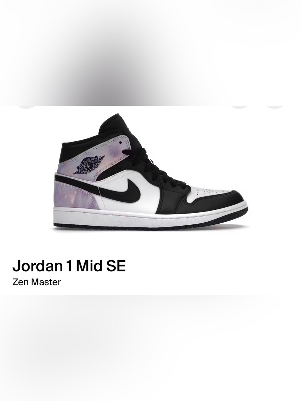 Air Jordan 1 Mid SE Zen Master Black/Bleached Coral-White DM1200-001